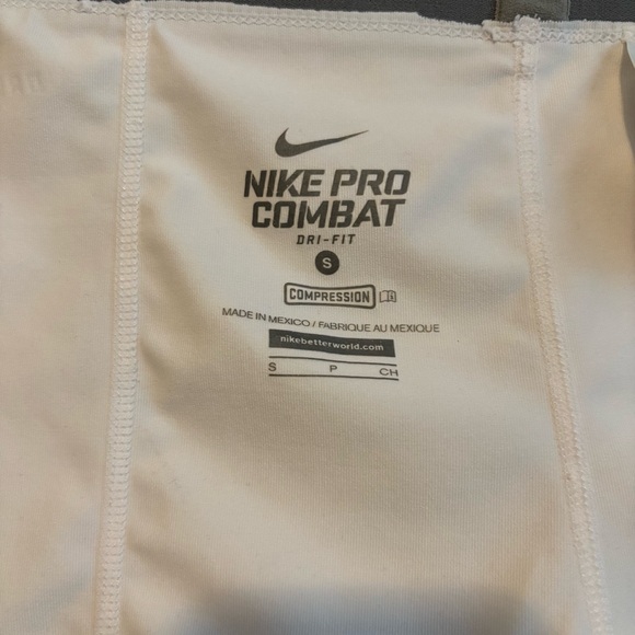 Nike Pro Combat Dri-FIT Compression Shorts - White - Picture 3 of 3